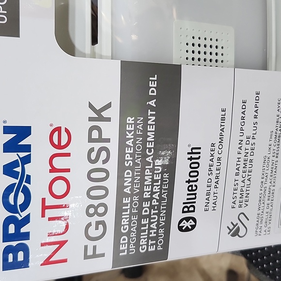 BROAN NUTONE FG800SPK LED GRILL and SPEAKER - Picture 2 of 5